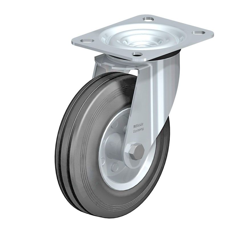 KERÉK TÖMÖRGUMIS BEÁLLÓ VILLÁS D200 TŰGÖRG ACÉLFELN TB:205Kg BLICKLE LE-VE 200R VILLÁS KEREKEK KERÉK TÖMÖRGUMIS BEÁLLÓ VILLÁS D200 TŰGÖRG ACÉLFELN TB:205Kg BLICKLE LE-VE 200R VILLÁS KEREKEK