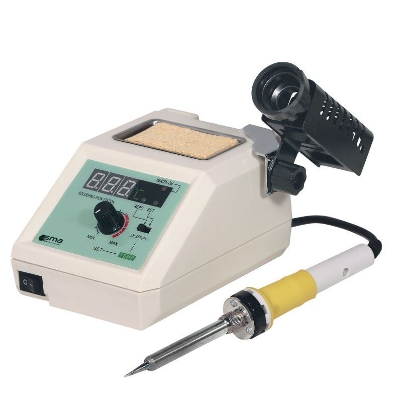 FORRASZTÓPÁKA ÁLLOMÁS 48W/230V LCD KIJELZŐS SOMOGYI SMA051 FORRASZTÓ PÁKA FORRASZTÓPÁKA ÁLLOMÁS 48W/230V LCD KIJELZŐS SOMOGYI SMA051 FORRASZTÓ PÁKA