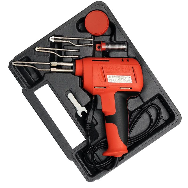 YATO 8245 FORRASZTÓPÁKA 180W KOFFERBEN FORRASZTÓ PÁKA YATO 8245 FORRASZTÓPÁKA 180W KOFFERBEN FORRASZTÓ PÁKA