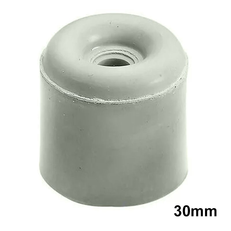 AJTÓÜTKÖZŐ KÚPOS D30-D27*27mm POLI-GUMI SZÜRKE MAGYAR AJTÓVASALAT