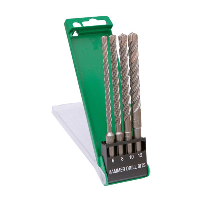 SDS PLUS BETONFÚRÓ KÉSZLET 4DB NÉGYÉLŰ PLUS 6,8,10,12/165mm HIKOKI 783390 BETON,KŐZET ÉS CSEMPEFÚRÓK SDS PLUS BETONFÚRÓ KÉSZLET 4DB NÉGYÉLŰ PLUS 6,8,10,12/165mm HIKOKI 783390 BETON,KŐZET ÉS CSEMPEFÚRÓK