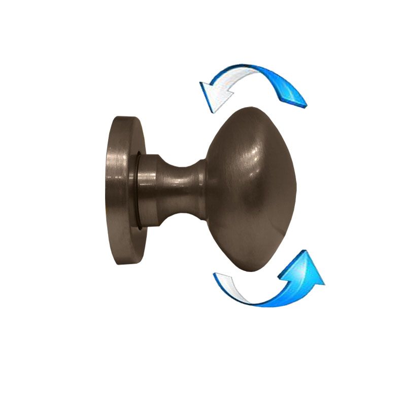 AJTÓGOMB FORGÓ ROZETTÁS SÚROLT BRONZ MAESTRO 113570200001 AJTÓGOMB FORGÓ ROZETTÁS SÚROLT BRONZ MAESTRO 113570200001