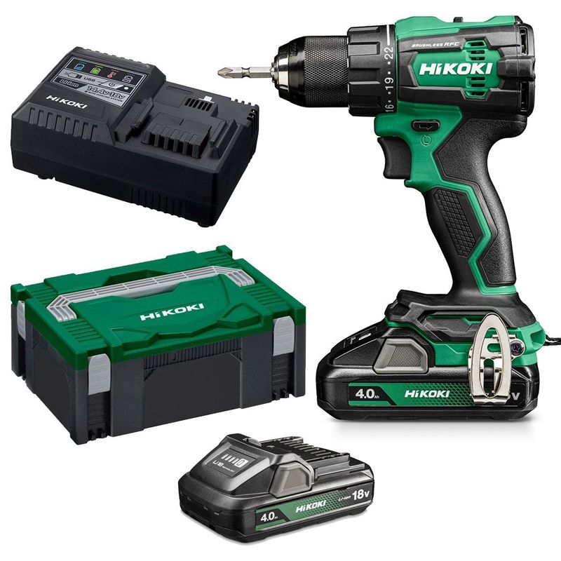 AKKUS FÚRÓ-CSAVAROZÓ 18V 2DB 4Ah AKKU+TÖLTŐ+KOFFER HIKOKI DS18DEWHZ AKKUS FÚRÓ-CSAVAROZÓ 18V 2DB 4Ah AKKU+TÖLTŐ+KOFFER HIKOKI DS18DEWHZ