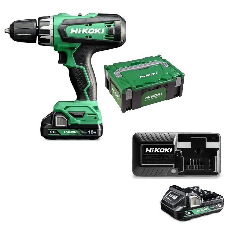 AKKUS ÜTVEFÚRÓ-CSAVAROZÓ 18V 2DB 2Ah AKKU 55Nm nincs koffer HIKOKI DV18DFWKZ AKKUS ÜTVEFÚRÓ-CSAVAROZÓ 18V 2DB 2Ah AKKU 55Nm nincs koffer HIKOKI DV18DFWKZ