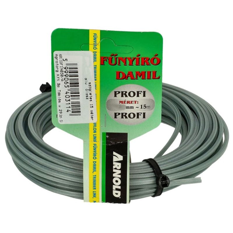 DAMIL D2.4 FŰKASZÁHOZ 15M SZÖGLETES ALU IMPORT FIN024/A FŰKASZA DAMIL D2.4 FŰKASZÁHOZ 15M SZÖGLETES ALU IMPORT FIN024/A FŰKASZA
