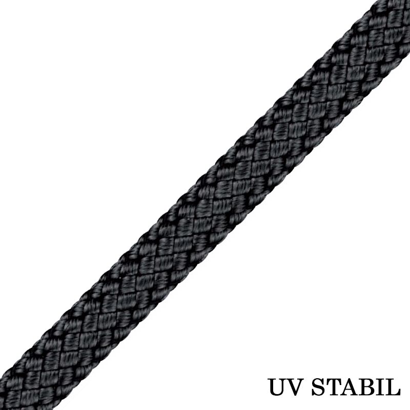 FONATOLT KÖTÉL UV STABIL D03 FEKETE POLIÉSZTER TB:190KG IMPORT KÖTÉL-ZSINÓR-ZSINEG-HEVEDER