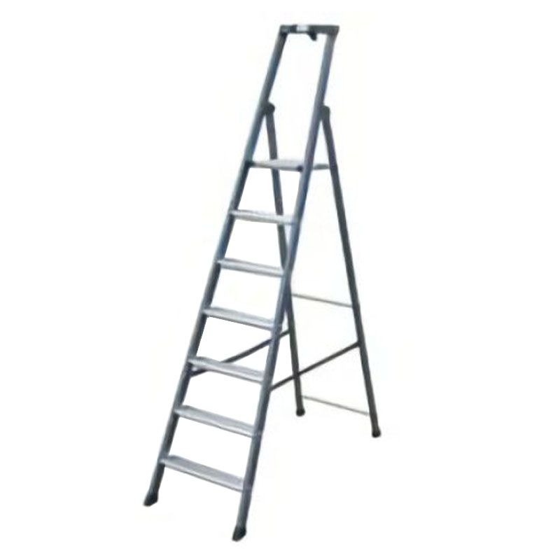 HÁZTARTÁSI LÉTRA 7 FOKOS ALU FEKETE LÁB,SZERSZÁMTARTÓS IMPORT ALUMINIUM- ÉS FALÉTRÁK HÁZTARTÁSI LÉTRA 7 FOKOS ALU FEKETE LÁB,SZERSZÁMTARTÓS IMPORT ALUMINIUM- ÉS FALÉTRÁK