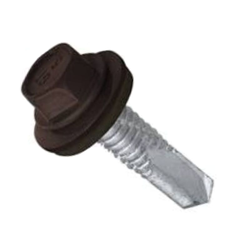 L.CSAV.FÁHOZ ÖNF. HLF D4.8*35 ALÁTÉTES SZÜRKÉSBARNA EPDM IMPORT-ODT RAL8019 FASZERKEZETI CSAVAR L.CSAV.FÁHOZ ÖNF. HLF D4.8*35 ALÁTÉTES SZÜRKÉSBARNA EPDM IMPORT-ODT RAL8019 FASZERKEZETI CSAVAR