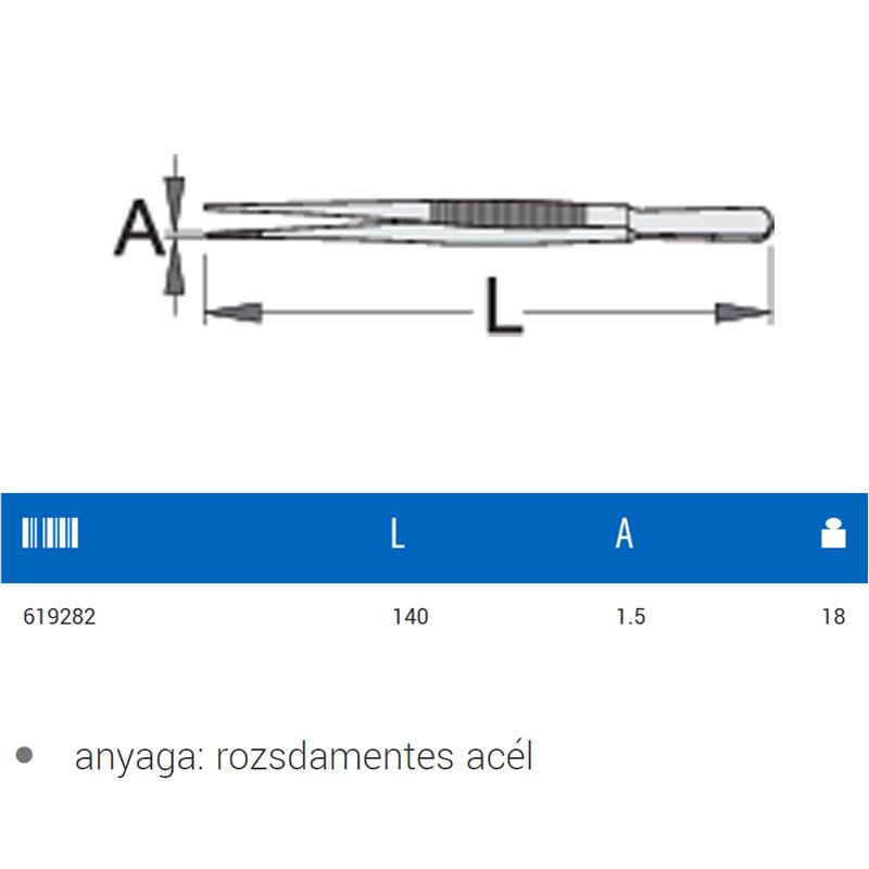 UNIOR 619282 MŰSZERCSIPESZ 140*1,5 1344 EGYENES LAPOS FOGÓK, CSIPESZEK UNIOR 619282 MŰSZERCSIPESZ 140*1,5 1344 EGYENES LAPOS FOGÓK, CSIPESZEK
