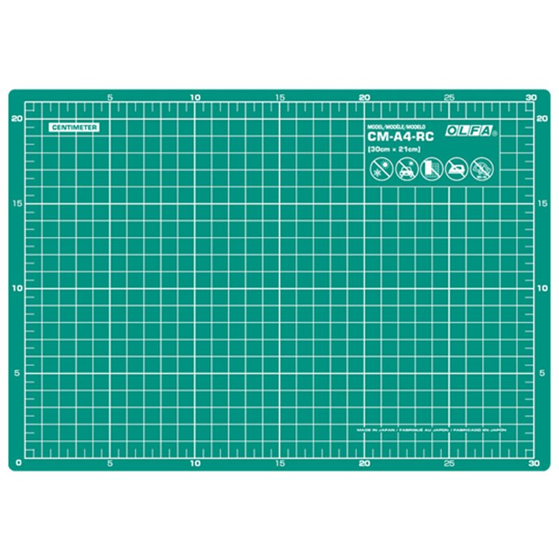 OLFA CM-A4-RC VÁGÓALÁTÉT 30*21cm DEKORKÉSEK, -PENGÉK, HÁZTARTÁS OLFA CM-A4-RC VÁGÓALÁTÉT 30*21cm DEKORKÉSEK, -PENGÉK, HÁZTARTÁS