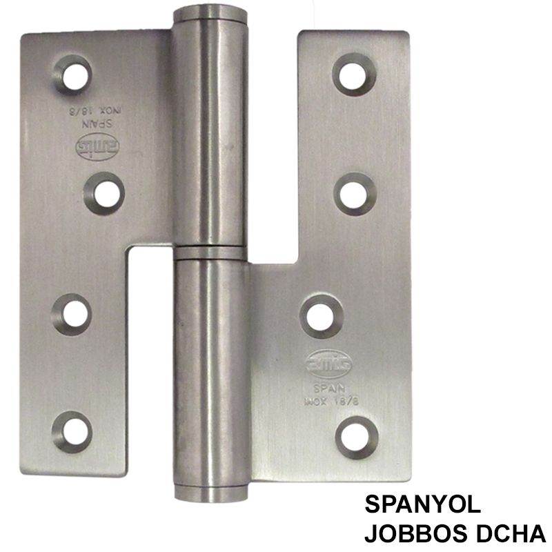 AJTÓPÁNT SZÖGLETES 100*88*3mm INOX JOBB/DCHA MAGYAR BAL INOX JOBB/DCHA AJTÓVASALAT AJTÓPÁNT SZÖGLETES 100*88*3mm INOX JOBB/DCHA MAGYAR BAL INOX JOBB/DCHA AJTÓVASALAT