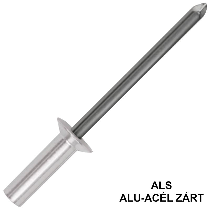 HÚZÓSZEGECS ZÁRT 3.2*09 SF ALU-ACÉL DSU ALS POPSZEGECS-HÚZÓSZEGECS HÚZÓSZEGECS ZÁRT 3.2*09 SF ALU-ACÉL DSU ALS POPSZEGECS-HÚZÓSZEGECS