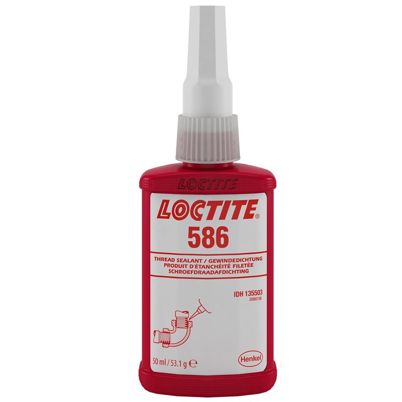 MENET TÖMÍTŐ 50ML NAGYSZILÁRDSÁGÚ LOCTITE 586 TÖMÍTÉSTECHNIKA