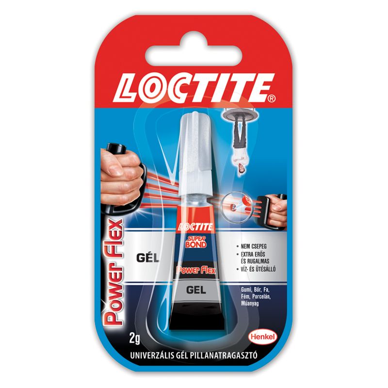 RAGASZTÓ PILLANAT 2GR SUPER BOND GÉL - POWER FLEX LOCTITE PHRLO02-225007 RAGASZTÁSTECHNIKA RAGASZTÓ PILLANAT 2GR SUPER BOND GÉL - POWER FLEX LOCTITE PHRLO02-225007 RAGASZTÁSTECHNIKA