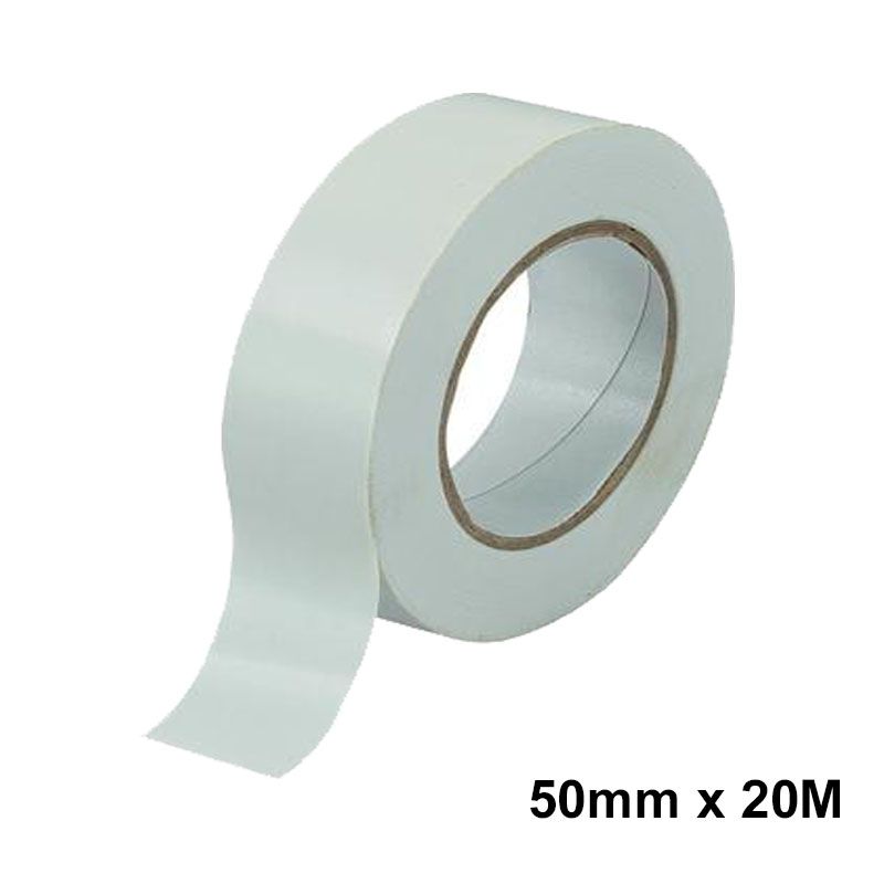 SZIGETELŐSZALAG 50mm/20FM FEHÉR PVC ATC Z02050 SZALAGOK SZIGETELŐSZALAG 50mm/20FM FEHÉR PVC ATC Z02050 SZALAGOK