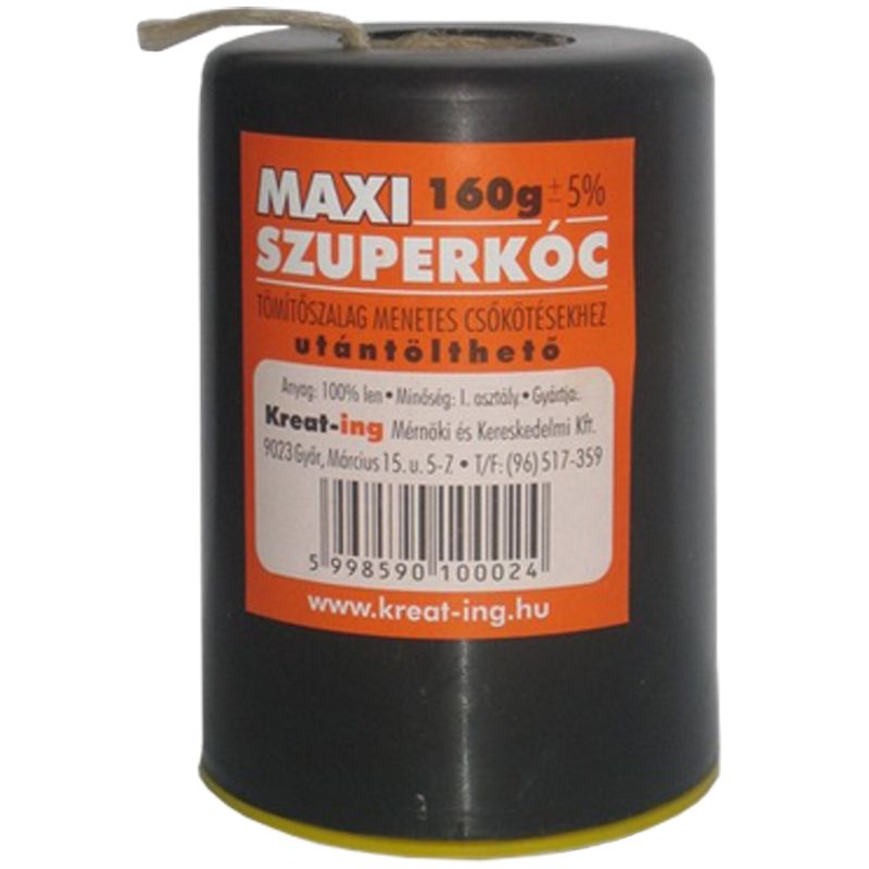 KÓC MŰANYAG DOBOZOS 160GR. UTÁNTÖLTHETŐ MAGYAR TÖMÍTÉSTECHNIKA KÓC MŰANYAG DOBOZOS 160GR. UTÁNTÖLTHETŐ MAGYAR TÖMÍTÉSTECHNIKA