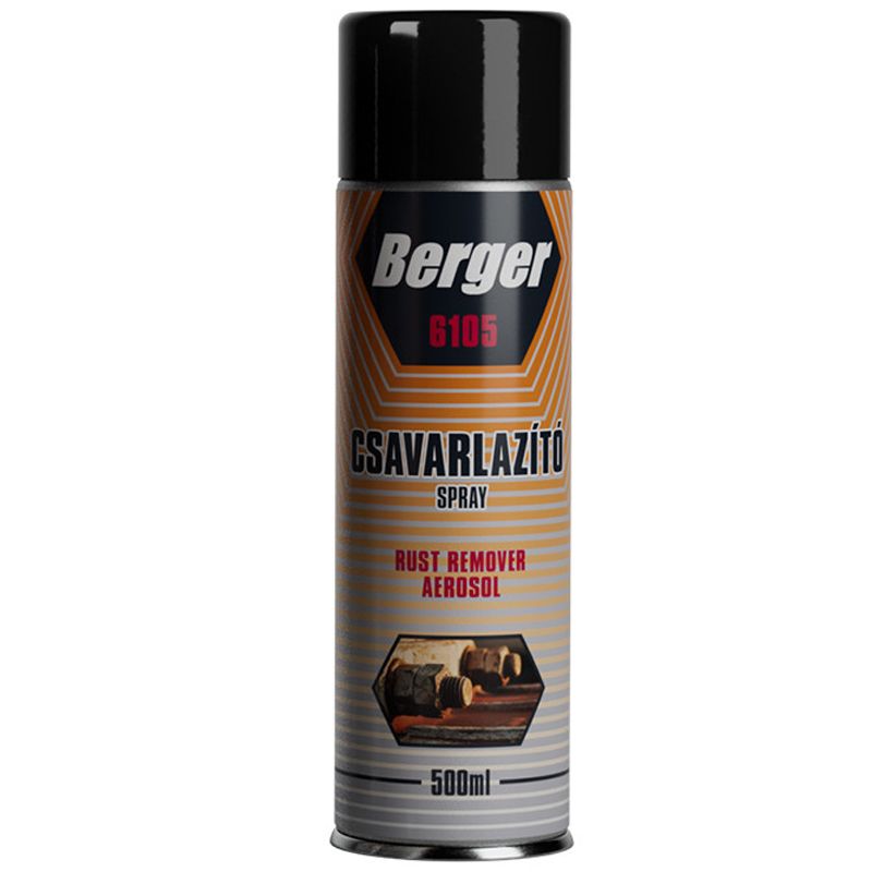 CSAVARLAZÍTÓ SPRAY 500ML BERGER 6105 SZERELÉSI, KARBANTARTÁSI ANYAG CSAVARLAZÍTÓ SPRAY 500ML BERGER 6105 SZERELÉSI, KARBANTARTÁSI ANYAG