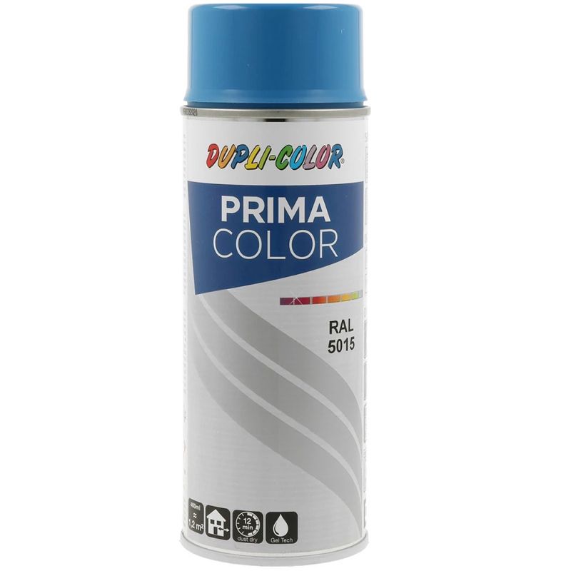 FESTÉK SPRAY 400ML ÉGKÉK RAL 5015 PRIMA COLOR SZERELÉSI, KARBANTARTÁSI ANYAG FESTÉK SPRAY 400ML ÉGKÉK RAL 5015 PRIMA COLOR SZERELÉSI, KARBANTARTÁSI ANYAG