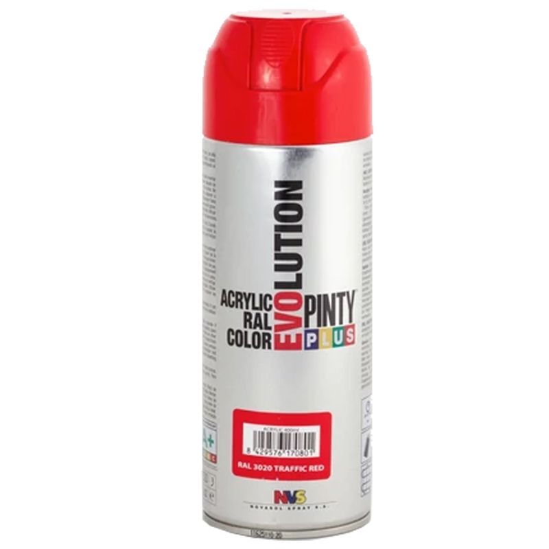 FESTÉK SPRAY AKRIL 400ML VÖRÖS RAL3020 IMPORT SZERELÉSI, KARBANTARTÁSI ANYAG FESTÉK SPRAY AKRIL 400ML VÖRÖS RAL3020 IMPORT SZERELÉSI, KARBANTARTÁSI ANYAG