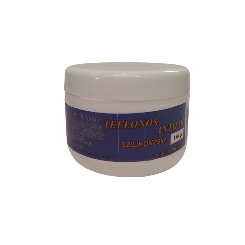 SZILIKONZSÍR TEFLONOS 150GR MŰANYAG DOBOZOS KISZERELÉS SILCO ANTIPOL KENŐANYAG SZILIKONZSÍR TEFLONOS 150GR MŰANYAG DOBOZOS KISZERELÉS SILCO ANTIPOL KENŐANYAG