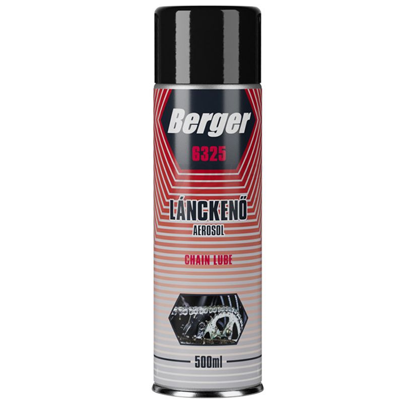 LÁNCKENŐ SPRAY 500ML AEROSOL BERGER 6325 KENŐANYAG LÁNCKENŐ SPRAY 500ML AEROSOL BERGER 6325 KENŐANYAG