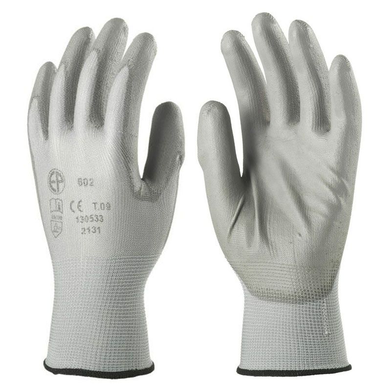 VÉDŐKESZTYŰ PRECÍZIÓS SZÜRKE 9 MÁRTOTT TENYÉR PU COVERGUARD 6029 VÉDŐKESZTYŰ PRECÍZIÓS SZÜRKE 9 MÁRTOTT TENYÉR PU COVERGUARD 6029