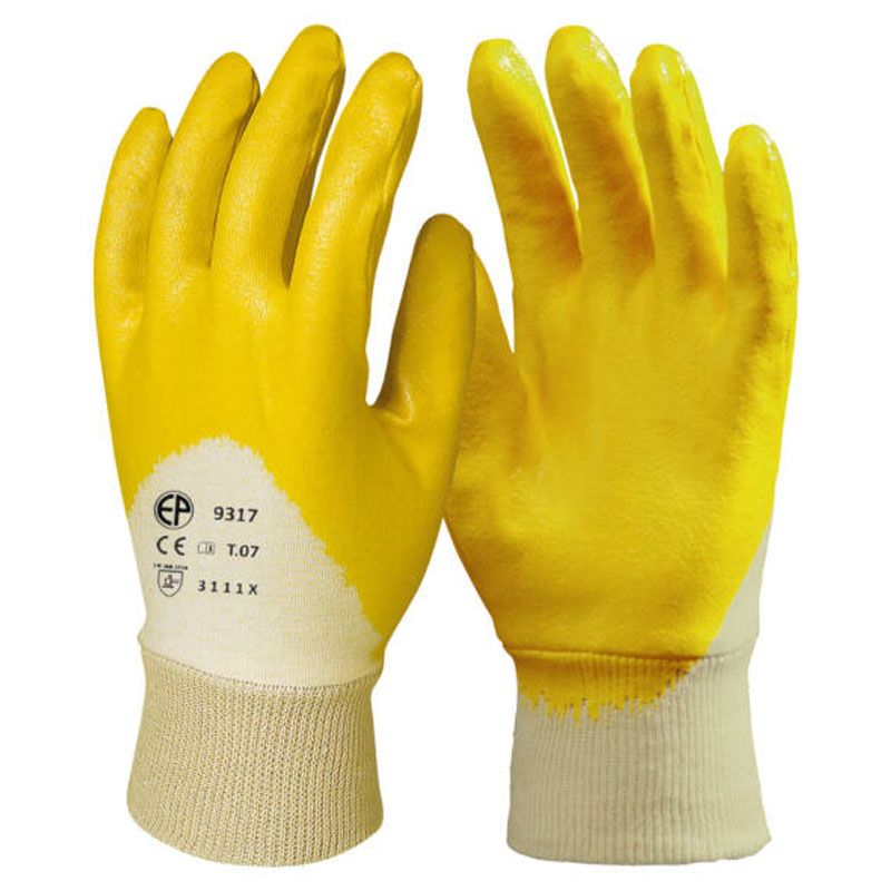 VÉDŐKESZTYŰ MÁRTOTT SÁRGA 9 NITRIL SZELLŐZŐ HÁTÚ COVERGUARD 9319 VÉDŐKESZTYŰ MÁRTOTT SÁRGA 9 NITRIL SZELLŐZŐ HÁTÚ COVERGUARD 9319
