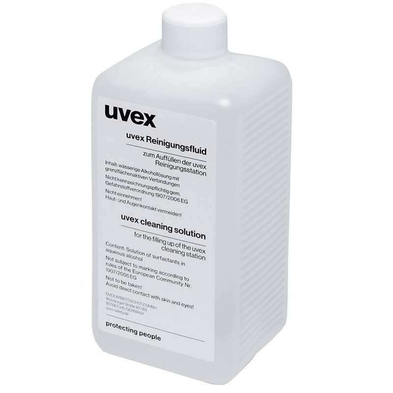SZEMÜVEGTISZTÓ FOLYADÉK UVEX 0,5L COVERGUARD G9972100 SZEMVÉDELEM