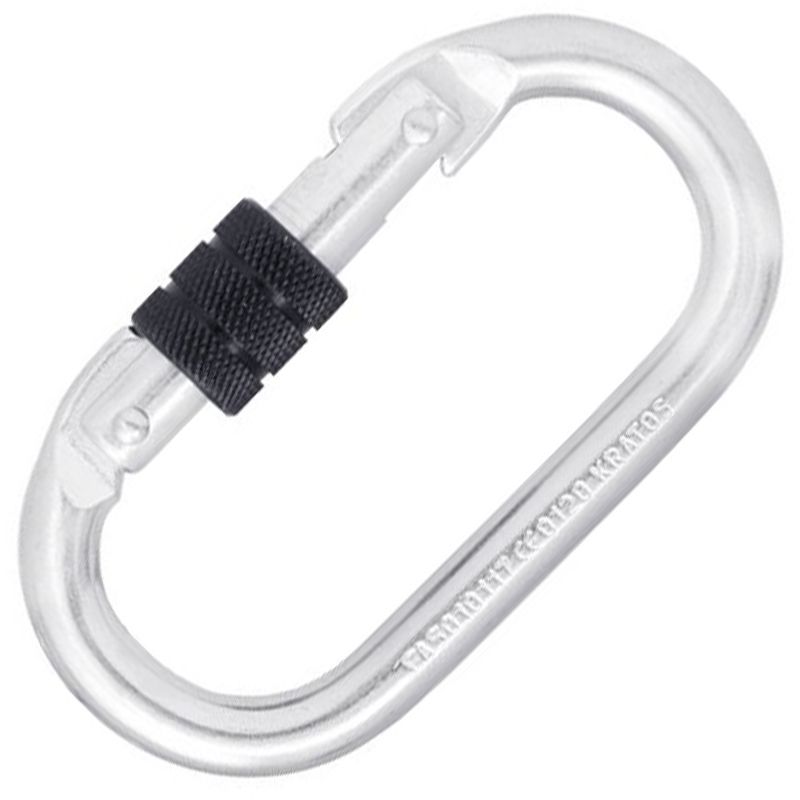 KARABÍNER CSAVAROS 18mm KRATOS FA5010117 EMELÉSTECHNIKA TARTOZÉKOK KARABÍNER CSAVAROS 18mm KRATOS FA5010117 EMELÉSTECHNIKA TARTOZÉKOK