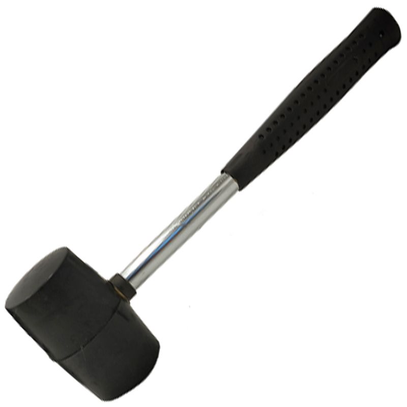 GUMIKALAPÁCS 0.75kg NYELEZETT FÉM NYÉLLEL IMPORT GUMIKALAPÁCS 0.75kg NYELEZETT FÉM NYÉLLEL IMPORT