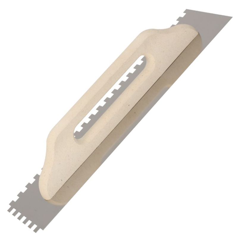 GLETTVAS-SVÁJCI FOGAZOTT R.M. KUBALA 480*130mm/10*10 NATÚR BAUTOOL 2622 ÉPÍTŐIPARI SZERSZÁMOK GLETTVAS-SVÁJCI FOGAZOTT R.M. KUBALA 480*130mm/10*10 NATÚR BAUTOOL 2622 ÉPÍTŐIPARI SZERSZÁMOK