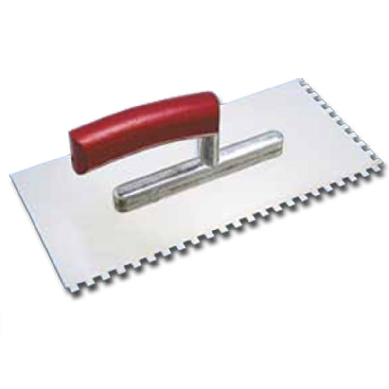 KAUFMANN 1701804 GLETTVAS INOX FOGAZOTT E04 280*130mm ÉPÍTŐIPARI SZERSZÁMOK KAUFMANN 1701804 GLETTVAS INOX FOGAZOTT E04 280*130mm ÉPÍTŐIPARI SZERSZÁMOK