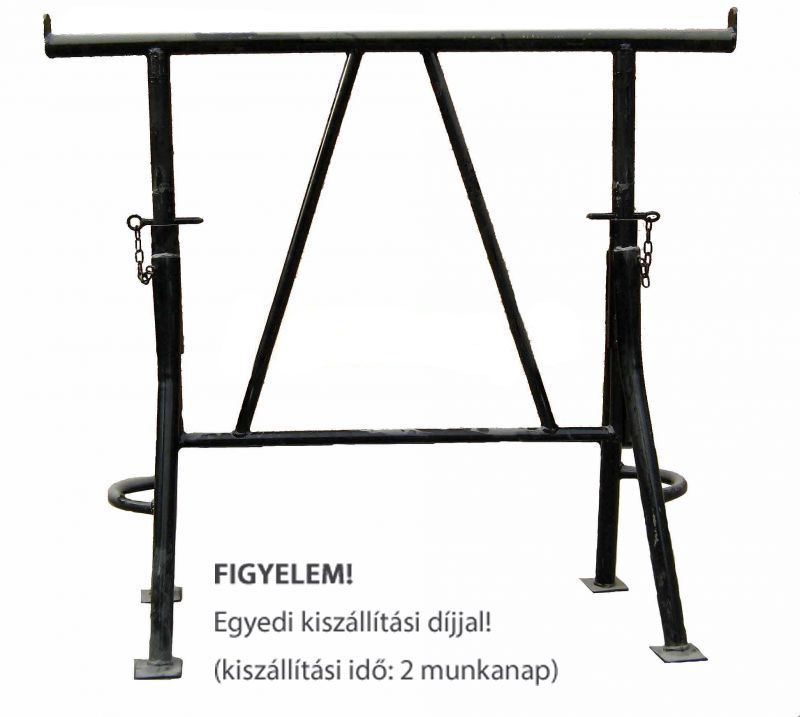 KŐMŰVES BAK 1000-1800mm FEKETE SZÉLES TÍPUS ACÉLCSŐBŐL MAGYAR ÉPÍTŐIPARI SZERSZÁMOK KŐMŰVES BAK 1000-1800mm FEKETE SZÉLES TÍPUS ACÉLCSŐBŐL MAGYAR ÉPÍTŐIPARI SZERSZÁMOK