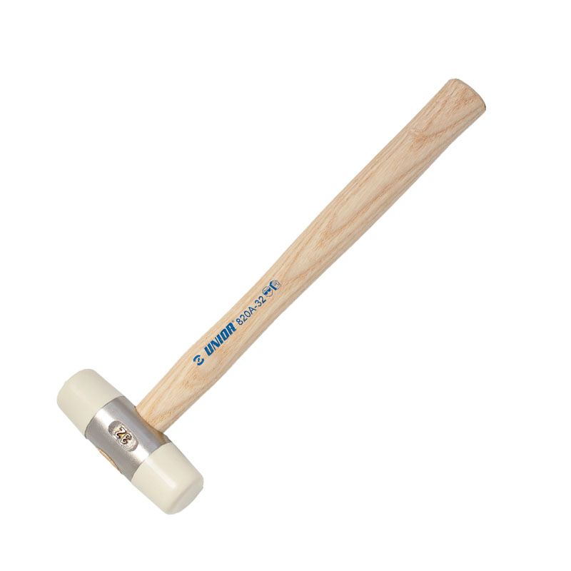 UNIOR 605493 KALAPÁCS TEFLON D32 820A FEHÉR UNIOR 605493 KALAPÁCS TEFLON D32 820A FEHÉR