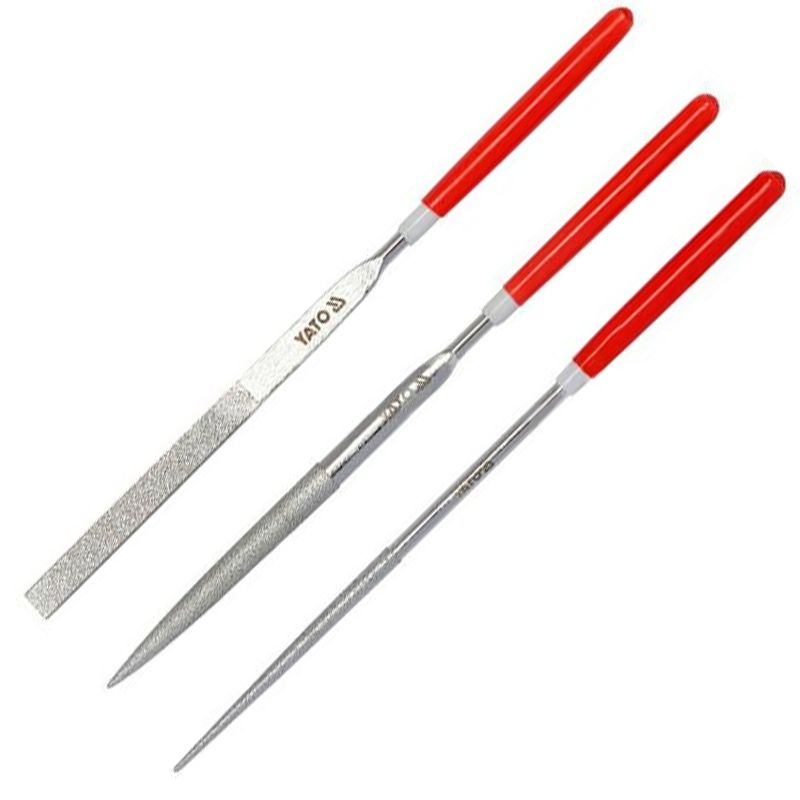 YATO 6150 TŰRESZELŐ KLT 3DB GYÉMÁNT MŰANYAG NYÉLLEL 150*50MM RESZELŐK, FARÁSPOLYOK YATO 6150 TŰRESZELŐ KLT 3DB GYÉMÁNT MŰANYAG NYÉLLEL 150*50MM RESZELŐK, FARÁSPOLYOK