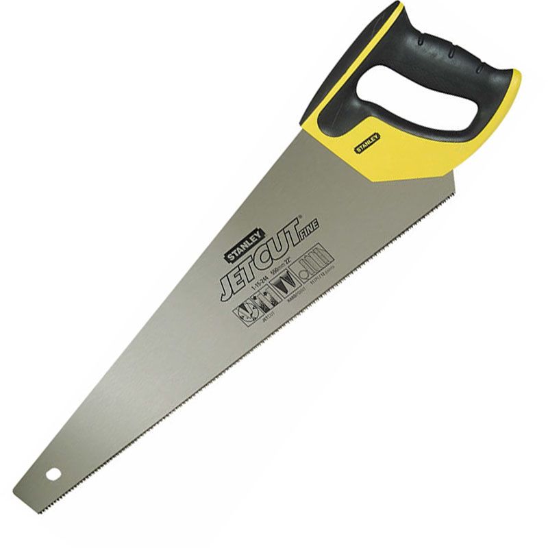 STANLEY 215244 RÓKAFARKÚ FŰRÉSZ 550mm 11FOG/C FINOM VÁGÁS JET-CUT  FAIPARI SZERSZÁMOK, FŰRÉSZEK