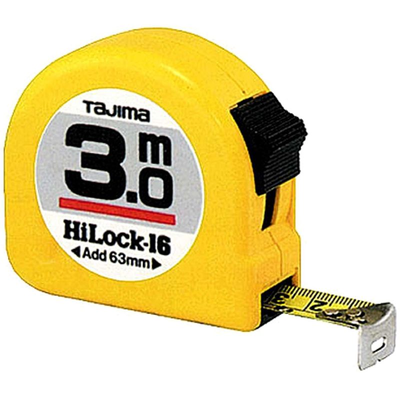 MÉRŐSZALAG 03M/16mm HI-LOCK TAJIMA H6P30 MÉRŐESZKÖZÖK MÉRŐSZALAG 03M/16mm HI-LOCK TAJIMA H6P30 MÉRŐESZKÖZÖK