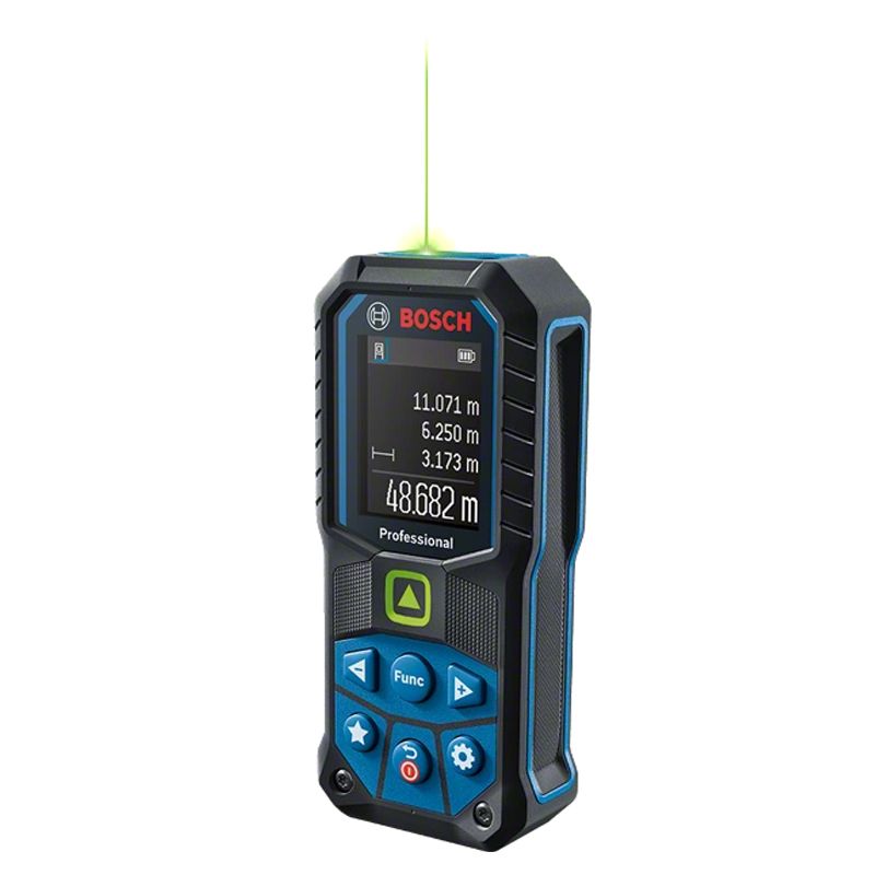 BOSCH 0601072V00 TÁVOLSÁGMÉRŐ LÉZERES ZÖLD GLM 50-25 G  MÉRŐESZKÖZÖK