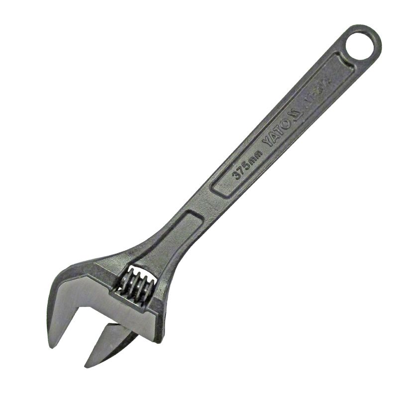 YATO 2075 ÁLLÍTHATÓ VILLÁSKULCS 375mm FRANCIA MAX45mm  SZERSZÁM-KULCSOK