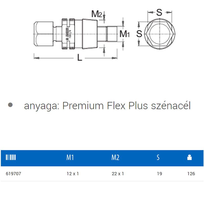 UNIOR 619707 MENETES HAJTÓKAR LEHÚZÓ 1662/4 KERÉKPÁR CÉLSZERSZÁMOK UNIOR 619707 MENETES HAJTÓKAR LEHÚZÓ 1662/4 KERÉKPÁR CÉLSZERSZÁMOK