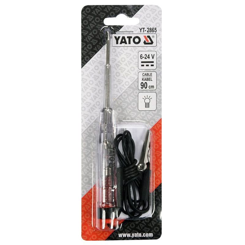 YATO 2865 PRÓBALÁMPA AUTÓHOZ 6-24V AUTÓSZERELÉS ÉS ÁPOLÁS YATO 2865 PRÓBALÁMPA AUTÓHOZ 6-24V AUTÓSZERELÉS ÉS ÁPOLÁS