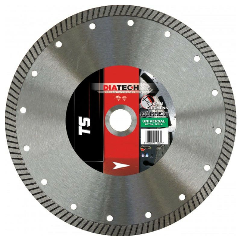 DIATECH TS125 VÁGÓKORONG TURBO D125*22,2 TS GYÉMÁNTSZEMCSÉS GYÉMÁNTSZEMCSÉS VÁGÓKORONG DIATECH TS125 VÁGÓKORONG TURBO D125*22,2 TS GYÉMÁNTSZEMCSÉS GYÉMÁNTSZEMCSÉS VÁGÓKORONG