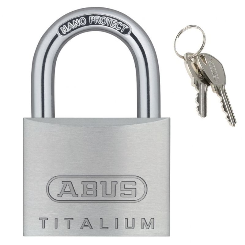 LAKAT 40mm EGYZÁRLATÚ TITALIUM INOX KA6416 64TI/40 ABUS 72740KA LAKAT-LAKATPÁNT-LÁNC LAKAT 40mm EGYZÁRLATÚ TITALIUM INOX KA6416 64TI/40 ABUS 72740KA LAKAT-LAKATPÁNT-LÁNC