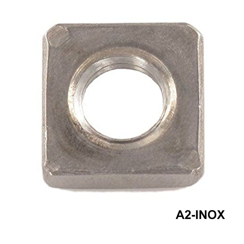 NÉGYSZÖG ALACSONY ANYA M6 DIN 562 A2 INOX ANYACSAVAR NÉGYSZÖG ALACSONY ANYA M6 DIN 562 A2 INOX ANYACSAVAR