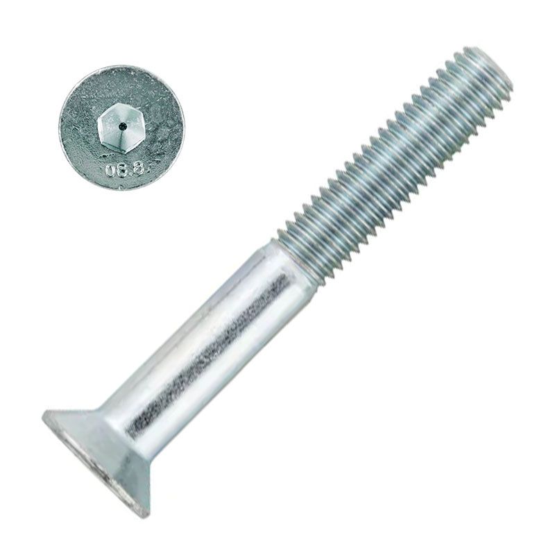 BK SÜLLYESZTETTFEJŰ M6*50 DIN 7991 8.8 HG. IMPORT METRIKUS CSAVAROK