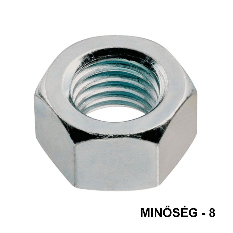 ANYA HATLAPÚ M6 DIN 934-8 HG.  ANYACSAVAR