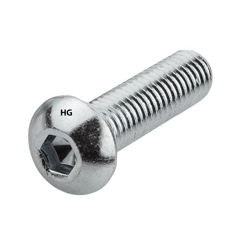 BK FÉLGÖMBFEJŰ M03*10 ISO 7380 10.9 HORG. IMPORT METRIKUS CSAVAROK