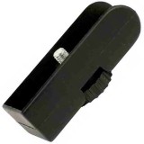 FOREST 10010401750 SZINTEZŐTALP 90*22mm FEKETE 19mm-ES LAPHOZ MŰANYAG TALPPAL  BÚTORTARTOZÉK