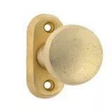 JÁTSZÓGOMB ELTOLT ALU F2 OVÁL ROZETTÁVAL IMPORT AJTÓVASALAT