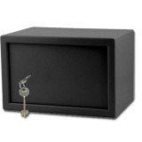 PÁNCÉLSZEKRÉNY - TREZOR BÚTOR KÉTTOLLÚ KULCS 35*25*23cm SZÜR IMPORT 2300505